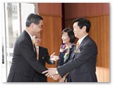 招待行政長官梁振英先生伉儷午宴