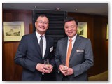 招待行政長官梁振英先生伉儷午宴