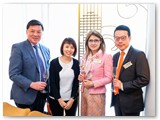 招待民政事務局劉江華局長午宴